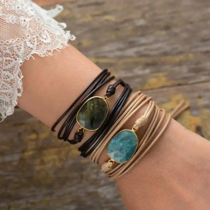 Soul Crystal Wrap Bracelet