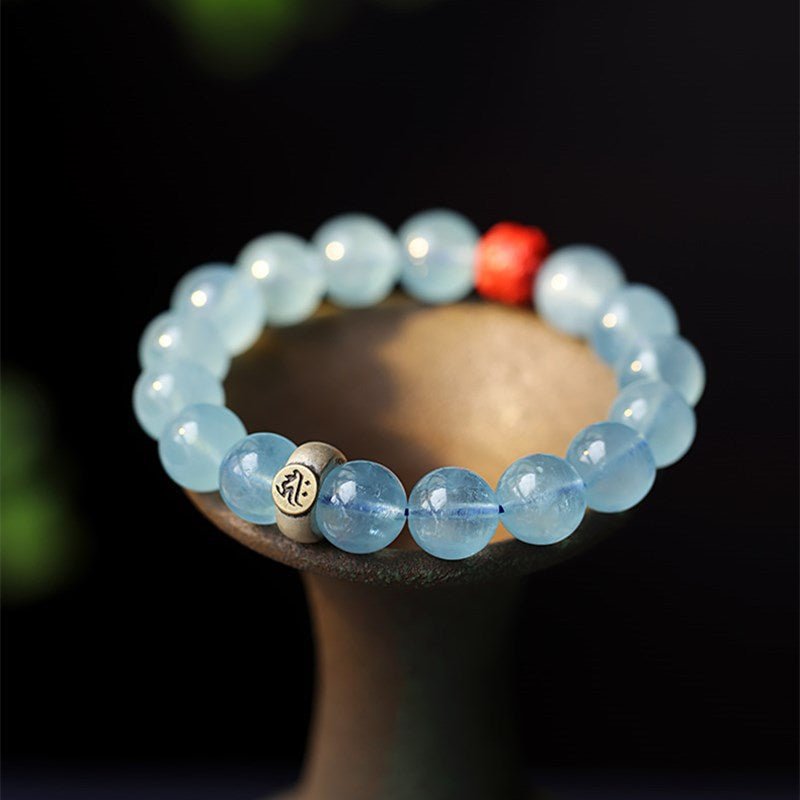 Moonstone Mantra Bracelet