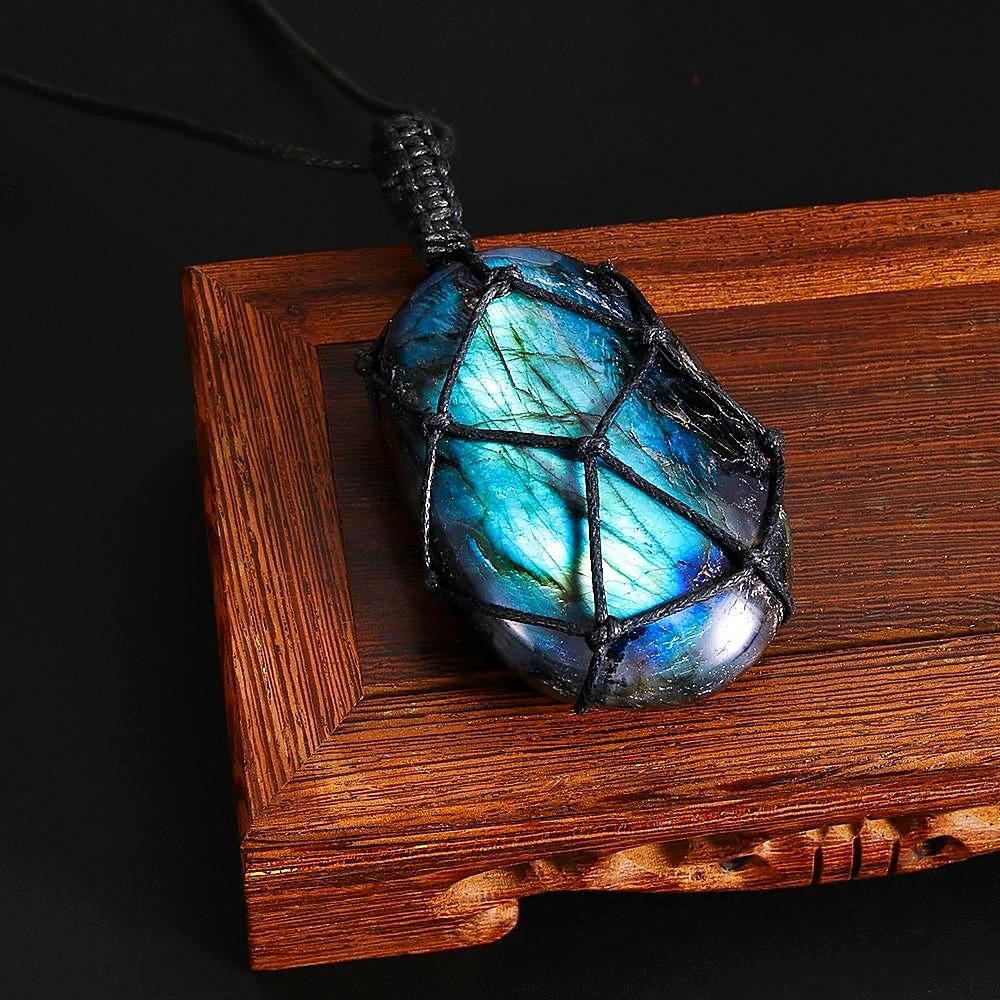 Dragons Heart Labradorite Necklace