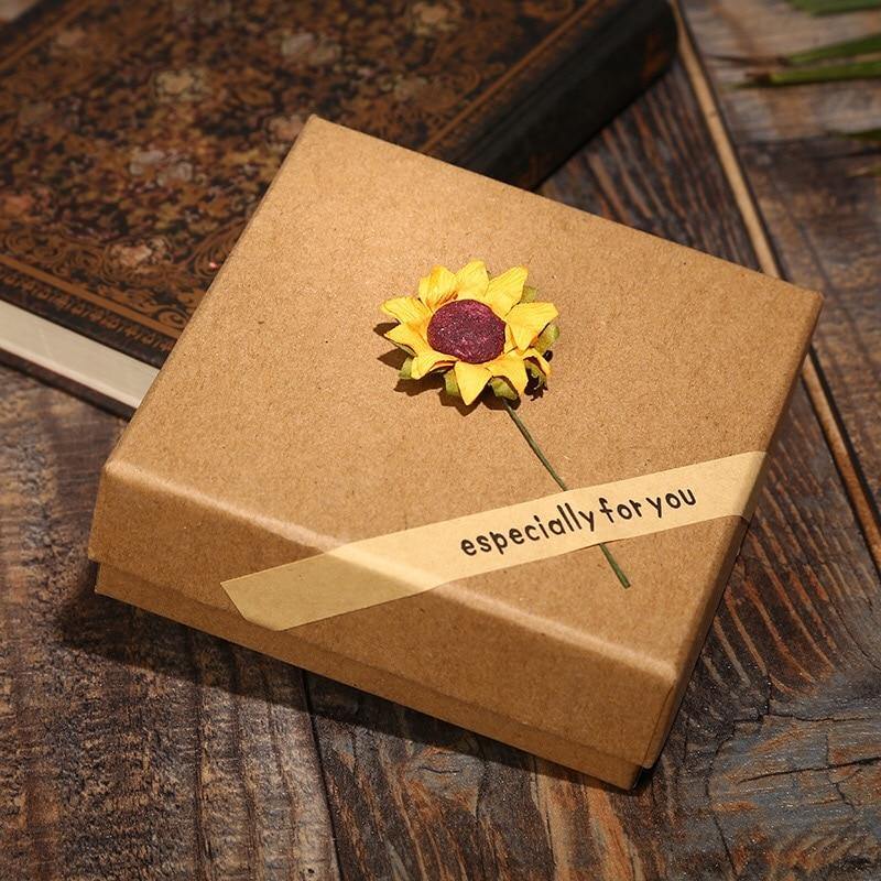 "You Are My Sunshine" Sunflower Necklace