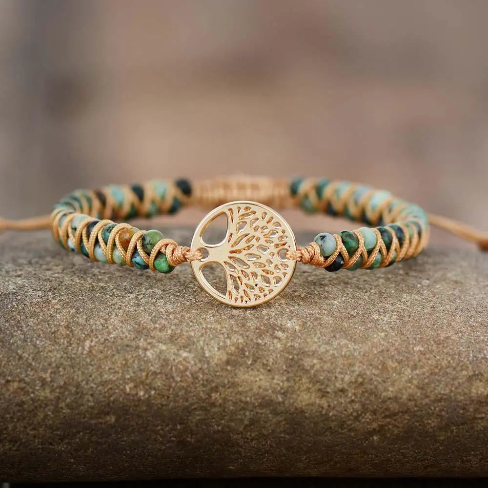 Positivity Tree of Life Charm Bracelet