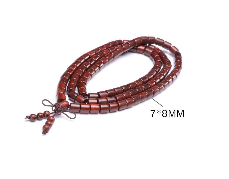 108 Tibetan Redwood Wood Beads Mala Bracelet