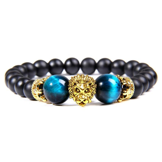 Lion X Tiger Eye Bracelet