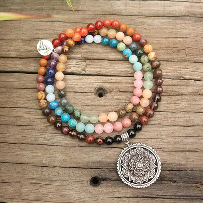 Deep Healing Natural Japamala Beads Bracelet