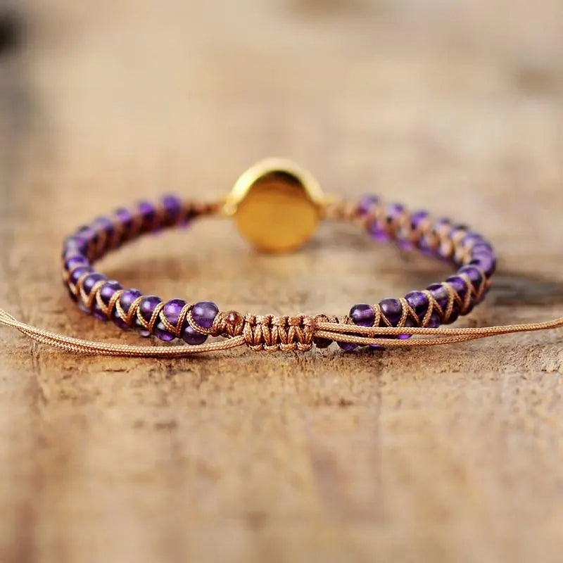 Bohemian Woven Beaded Bracelet