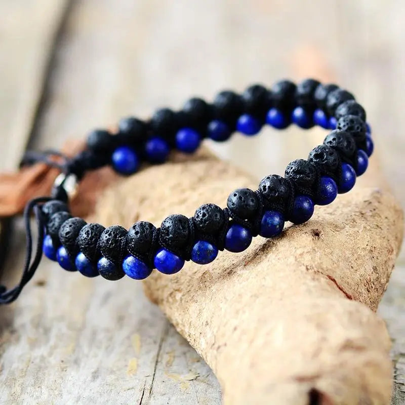 Black Agate Grounding Bracelet