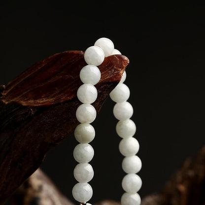 White Jade Serenity Bracelet