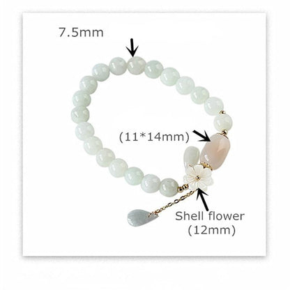 White Jade Serenity Bracelet