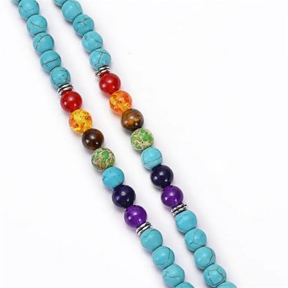 7 Chakra Turquoise 108 Mala