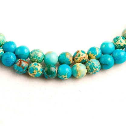 Healing Natural Turquoise Mala Beads