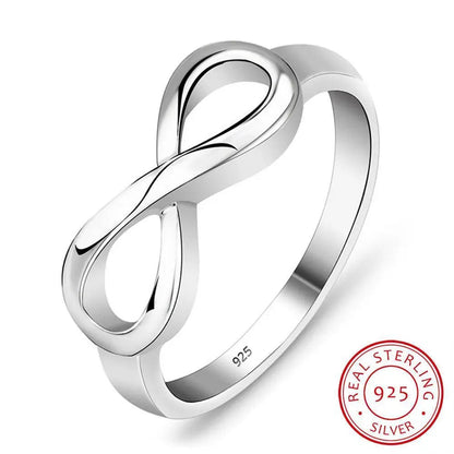 Sterling Silver Classic Infinity Ring