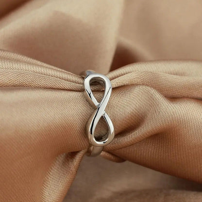 Sterling Silver Classic Infinity Ring