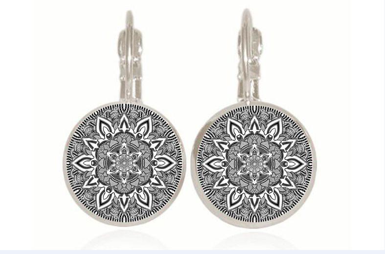 Mandala Zenny Drop Earrings